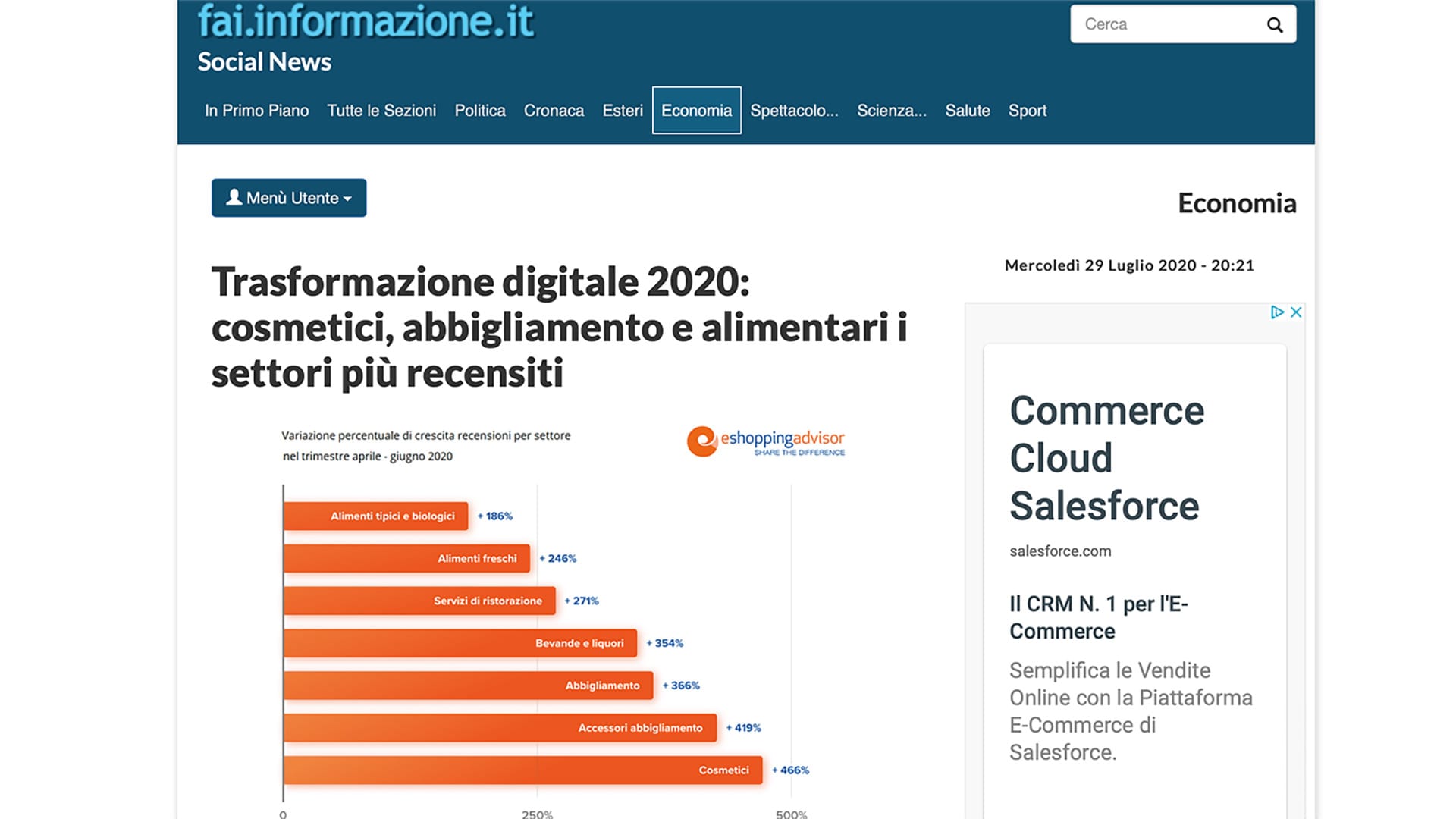 trasformazione digitale 2020